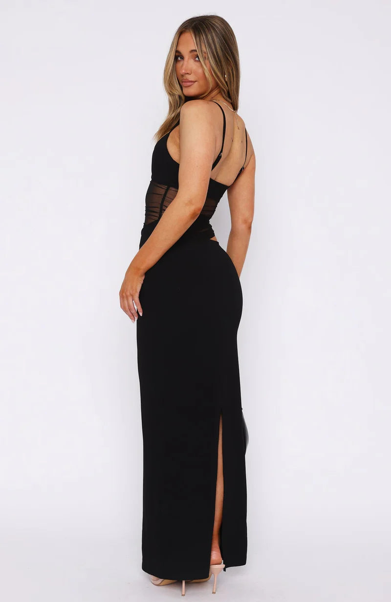 Vestido Longo Eclipse Noir | Últimas Unidades