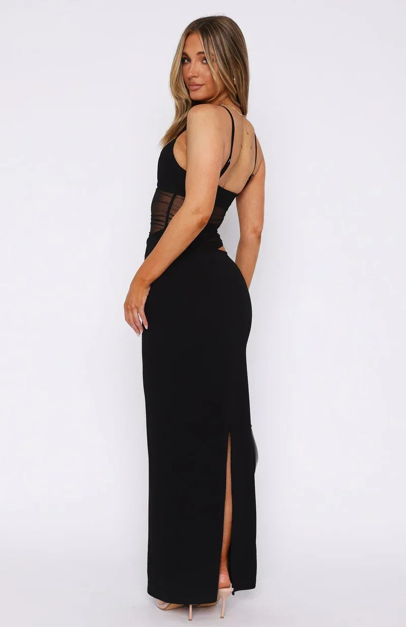 Vestido Longo Eclipse Noir | Últimas Unidades