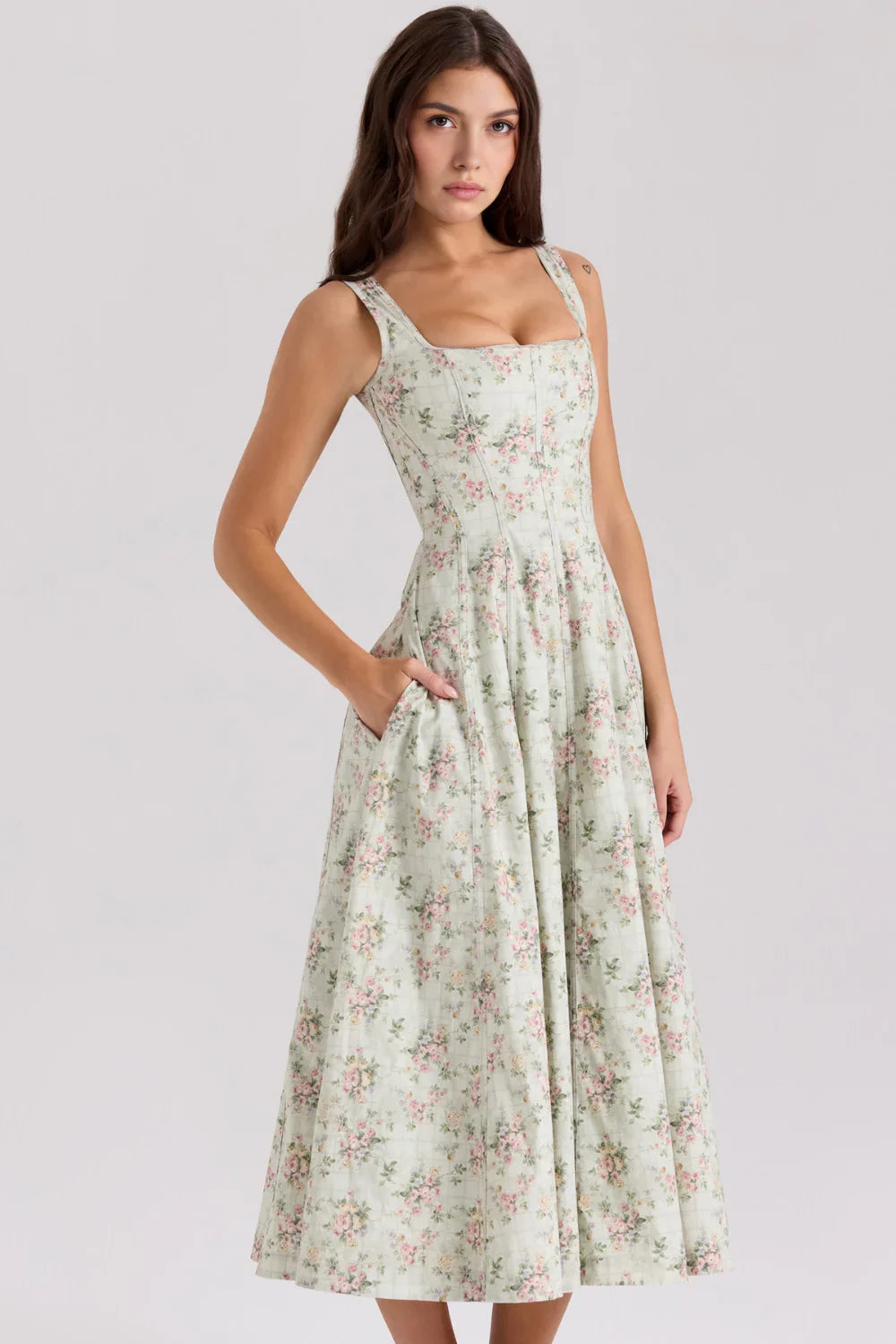 Vestido Bustier Camélia