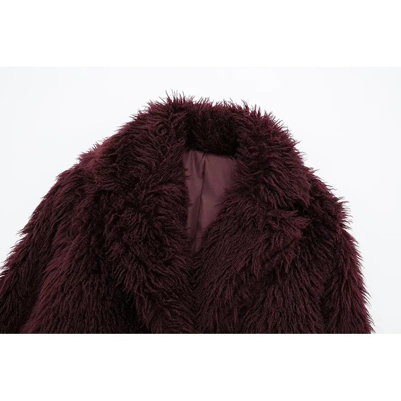 Casaco Glam Fuzzy