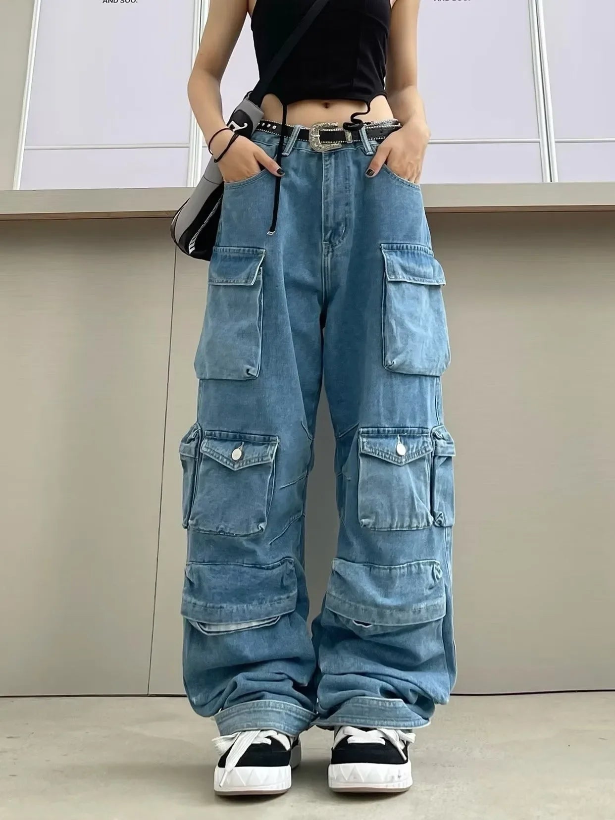 Calça Utility Denim