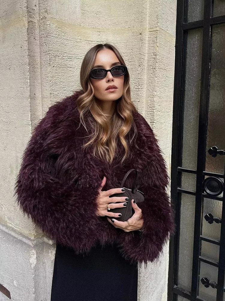 Casaco Glam Fuzzy