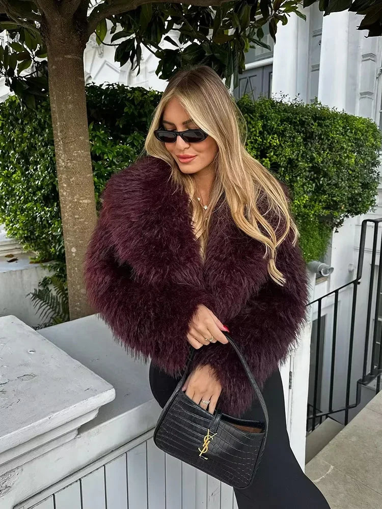 Casaco Glam Fuzzy