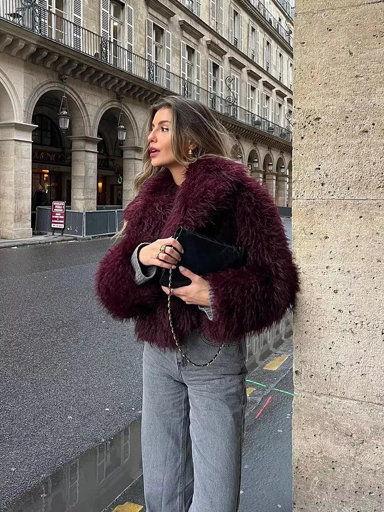 Casaco Glam Fuzzy
