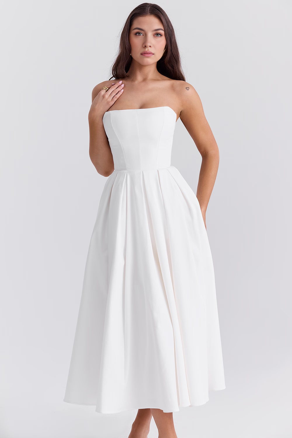 Vestido Bustier Celestial