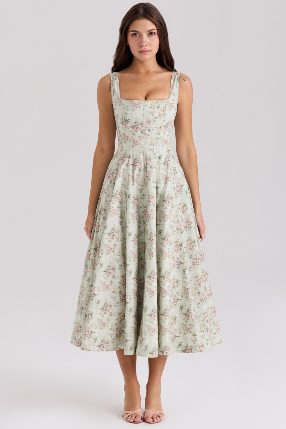 Vestido Bustier Camélia