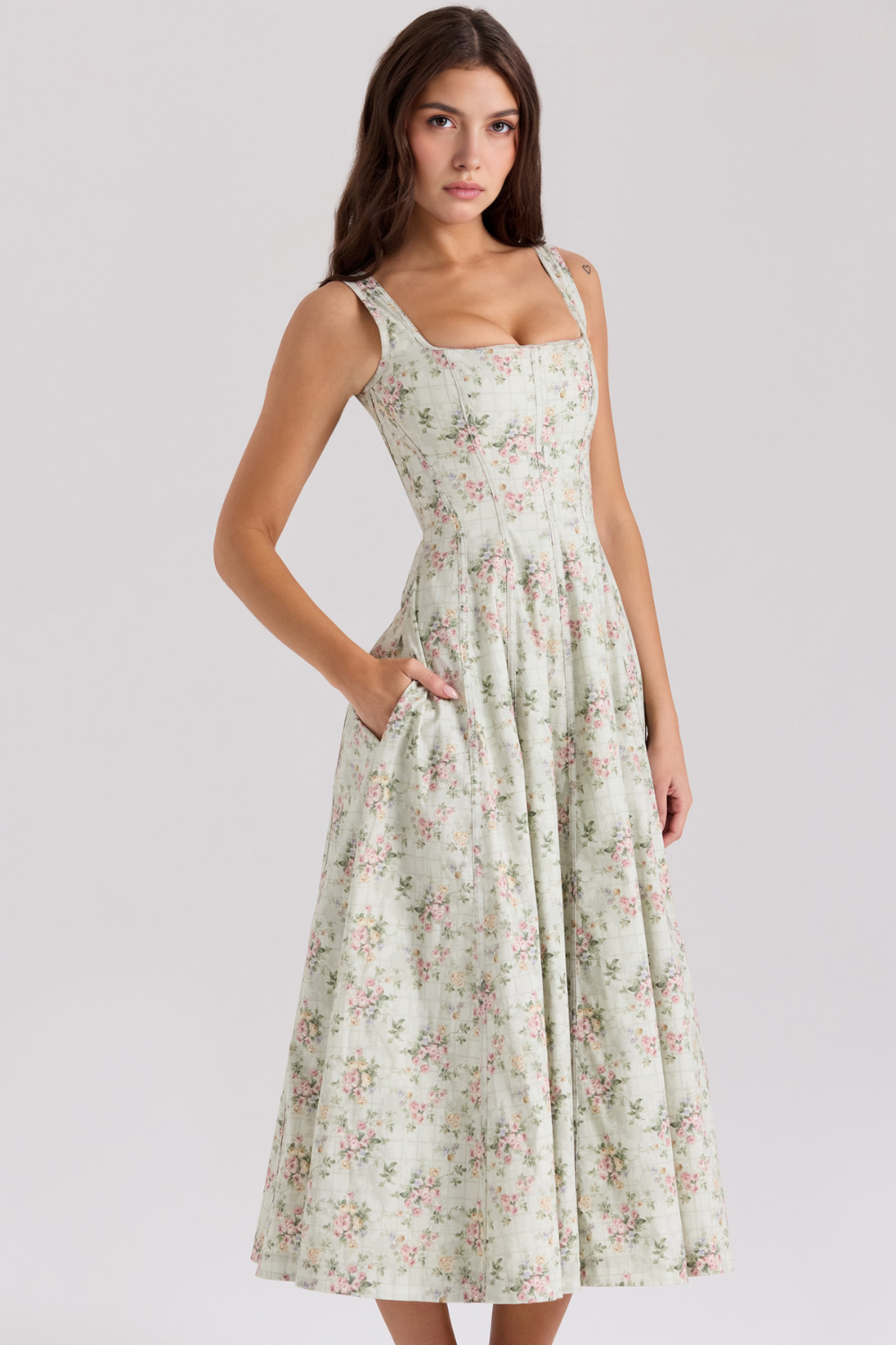 Vestido Bustier Camélia
