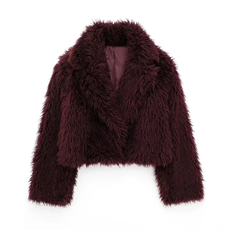 Casaco Glam Fuzzy