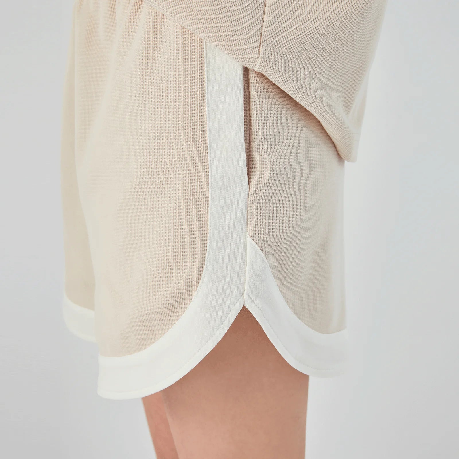 Shorts Boucle Apricot