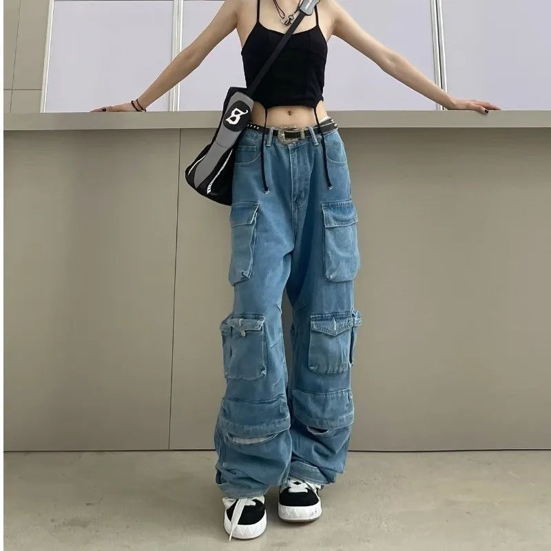 Calça Utility Denim