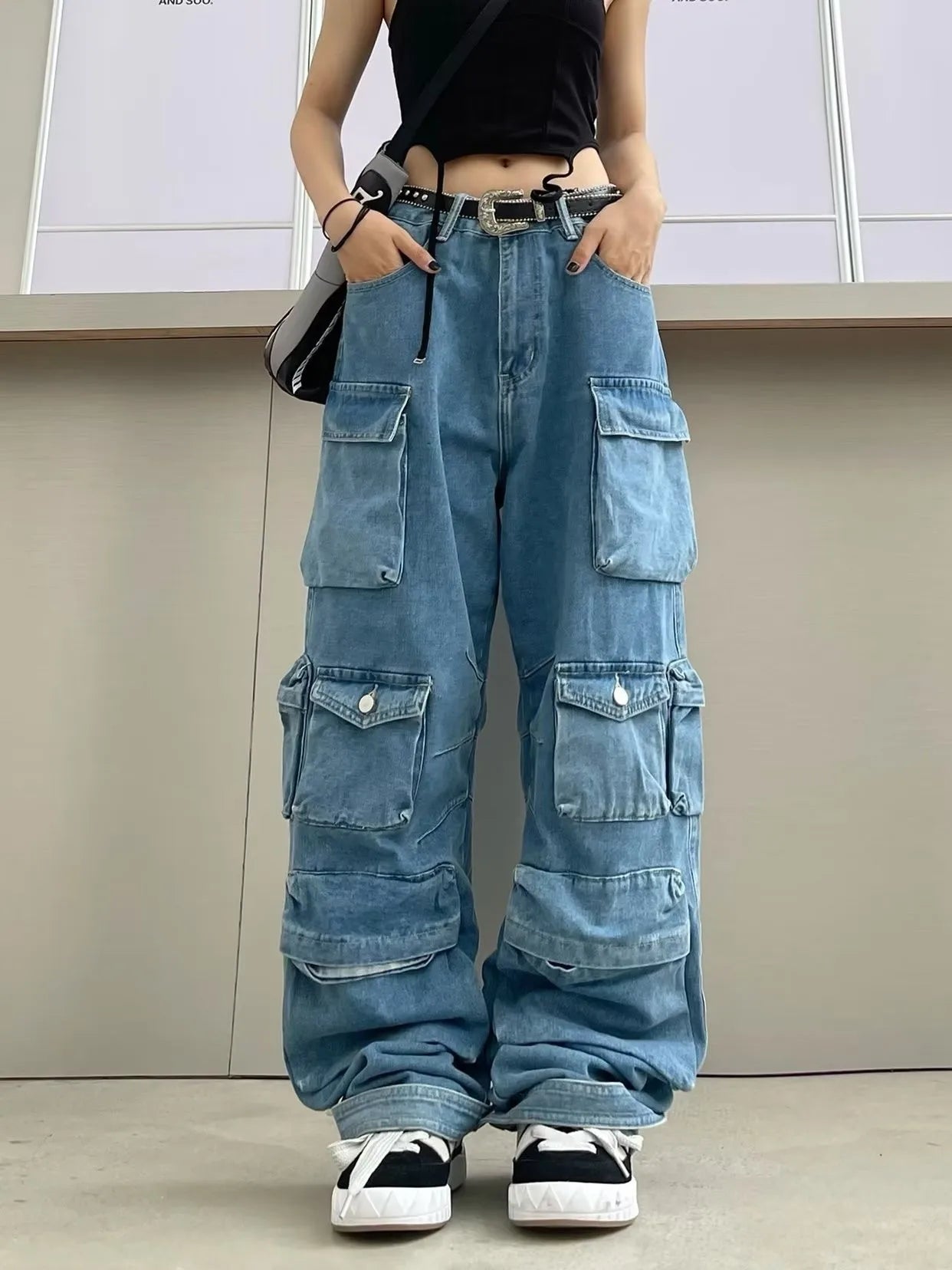 Calça Utility Denim