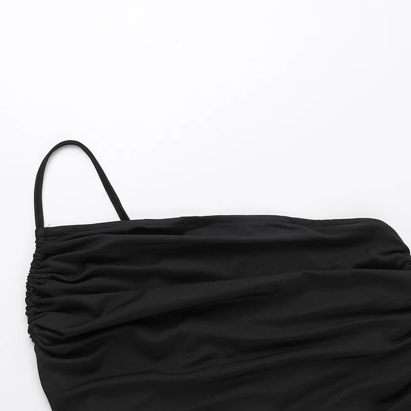 Vestido Longo Com Fenda Aurora - 60% OFF