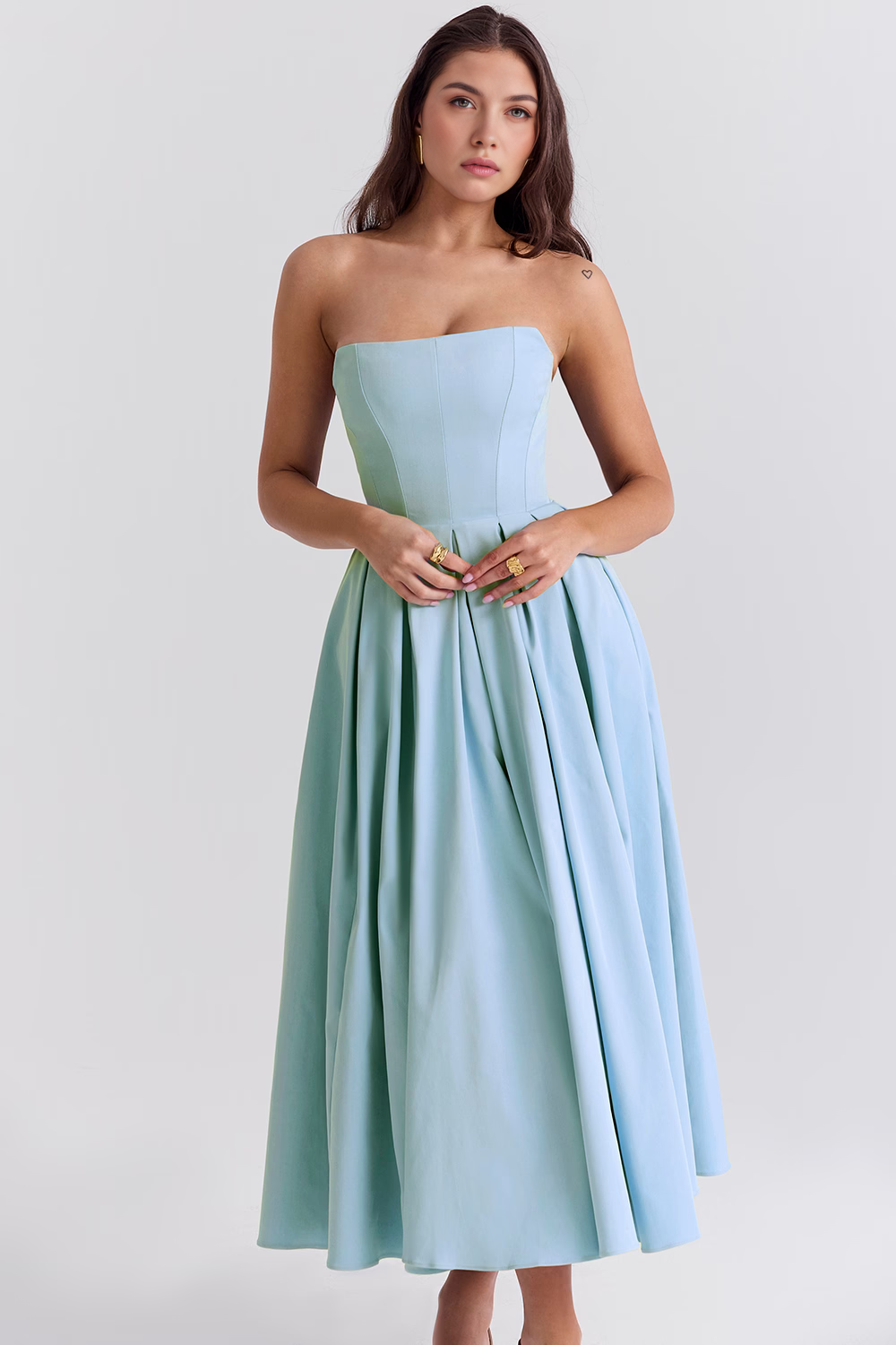 Vestido Bustier Celestial