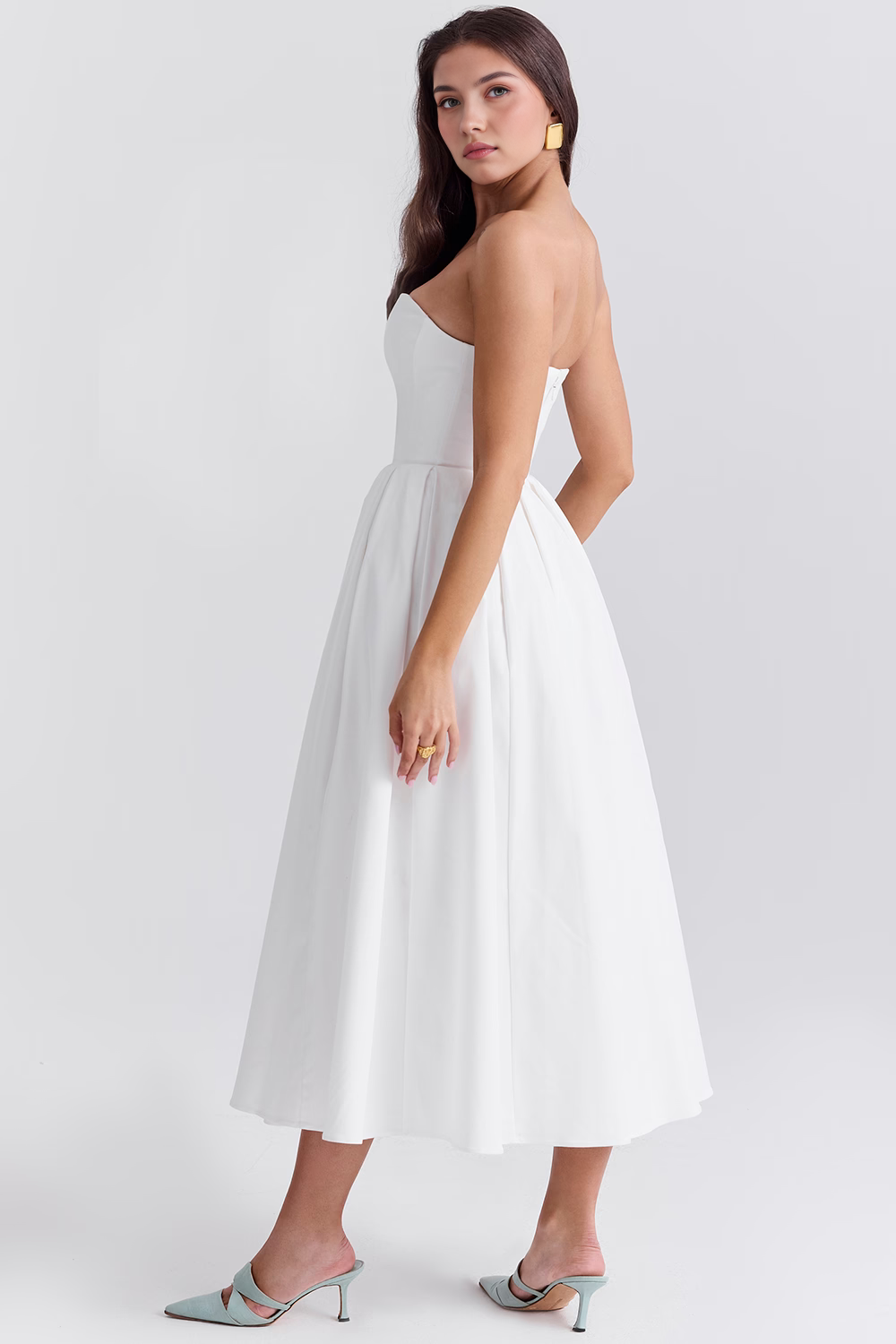Vestido Bustier Celestial