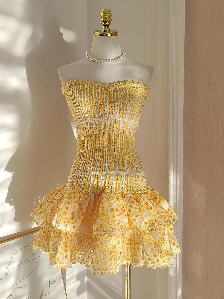 Vestido Elegância Floral